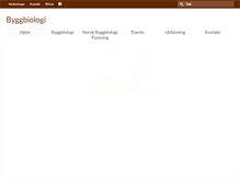 Tablet Screenshot of byggbiologi.org